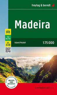 Buy map Madeira, road and leisure map 1:75,000 : Island Pocket, The Big Five