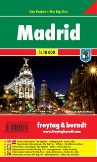 Buy map Madrid, City map 1:10.000, City Pocket map + The Big Five