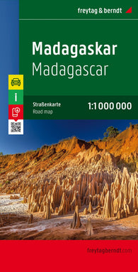 Buy map Madagaskar, road map 1:1.000.000