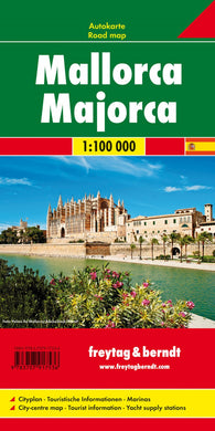 Buy map Mallorca, road map 1:100,000