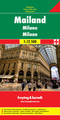 Buy map Mailand Gesamtplan = Milan city map