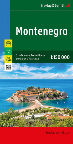 Buy map Montenegro Road + Leisure Map