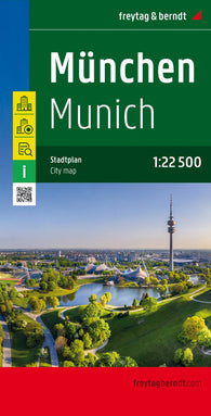 Buy map München : stadtplan 1:22 500 = Munich : city map 1:22 500