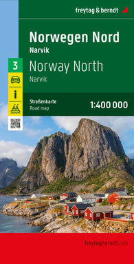 Buy map Norway North, road Map 1:400,000