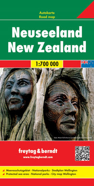Buy map New Zealand, road map 1:700,000