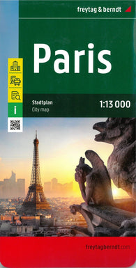 Buy map Paris, city map 1:13,000