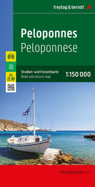Buy map Peloponnesos, Greece Road + Leisure Map