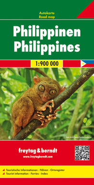 Buy map Philippines, road map 1:900,000