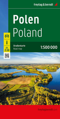 Buy map Poland, road map 1:500,000