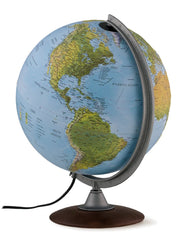 Buy map 3D-Relief Leuchtglobus, 30 cm = 3D relief illuminated globe, 30 cm
