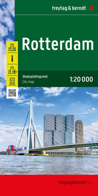 Buy map Rotterdam, city map 1:20,000