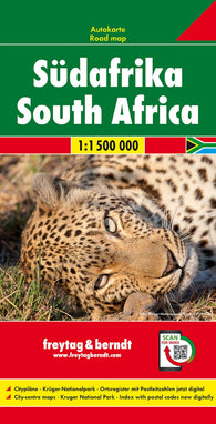 Buy map South Africa, road map 1:1,500,000