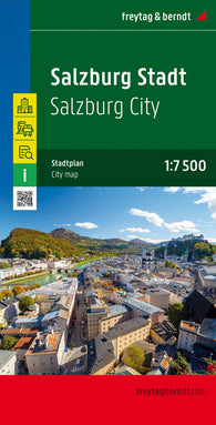 Buy map Salzburg, city map 1:7,500