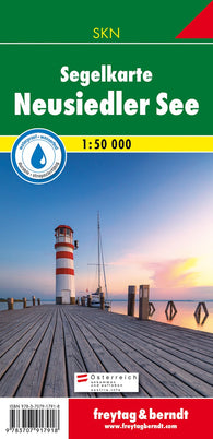 Buy map Neusiedler See, sailing map 1:50,000