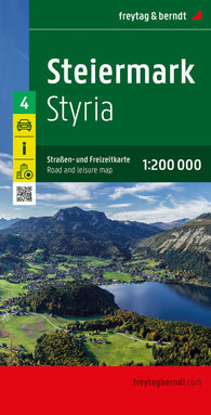 Buy map Styria, road and leisure map 1:200,000