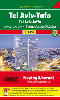 Buy map Tel Aviv-Yafo, City map 1:9.400, City Pocket map + The Big Five