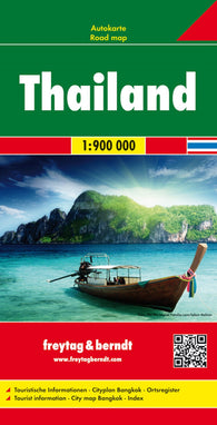 Buy map Thailand, road map 1:900,000