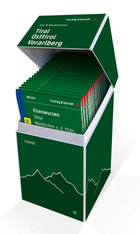 Buy map Tyrol - East Tyrol - Vorarlberg, hiking map set 1:50,000