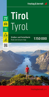 Buy map Tyrol, road and leisure map 1:150,000