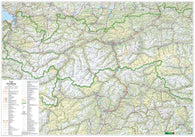 Buy map Tirol • Vorarlberg, 1:200.000, Poster = Tyrol • Vorarlberg, 1:200,000, wall map