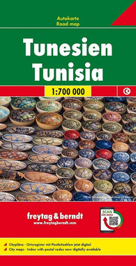 Buy map Tunisia Road Map