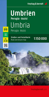 Buy map Umbria, road and leisure map 1:150,000