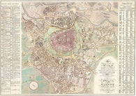 Buy map Wien und dessen Vorstädten 1824, Historische Karte 1:6.000, plano in Rolle = Vienna and its suburbs in 1824, historical map 1:6,000, flat