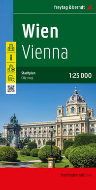 Buy map Vienna, city map 1:25,000