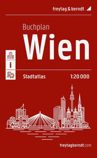 Buy map Vienna, map book 1:20,000