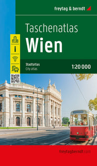Buy map Vienna, pocket city atlas 1:20,000