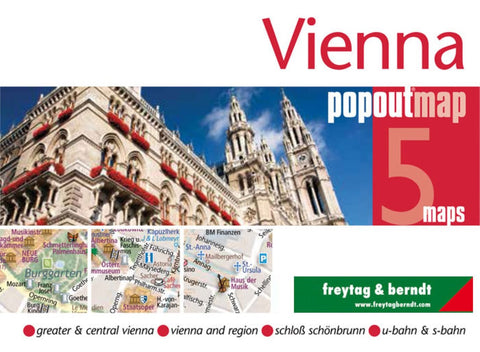 Buy map Vienna - Wien, PopOut Map