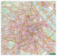 Buy map Wien, Stadtplan 1:20.000, Poster, Plano in Rolle, freytag & berndt = Vienna, city map 1:20,000, wall map, flat