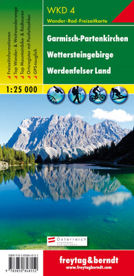 Buy map WKD 4 Garmisch -Partenkirchen - Wetterstein Mountains - Werdenfelser Land, hiking map 1:25,000