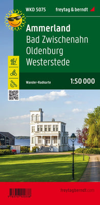 Buy map Ammerland, Bad Zwischenahn, Oldenburg, Westerstede, Wander + Radkarte 1:50,000