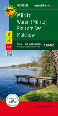 Buy map Müritz, hiking, bike and leisure map 1:50,000 WK D5222