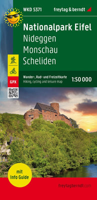 Buy map National Park Eifel, hiking map 1:50,000, with infoguide
