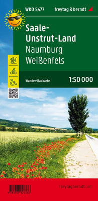 Buy map Saale-Unstrut-Land, hiking + cycling map 1:50,000