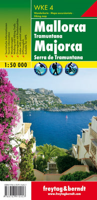 Buy map WKE 4 Mallorca - Tramuntana, hiking map 1:50,000