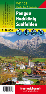 Buy map WK 103 Pongau - Hochkönig - Saalfelden, hiking map 1:50,000