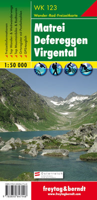 Buy map WK 123 Matrei - Defereggen - Virgental, hiking map 1:50,000