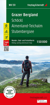 Buy map WK 131 Grazer Bergland - Schöckl - Almenland -Eichalm - Stubenbergsee, hiking map 1:50,000