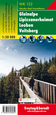 Buy map WK 132 Gleinalpe - Lipizzanerheimat - Leoben - Voitsberg, hiking map 1:50,000