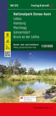 Buy map WK 015 National Park Donau-Auen, hiking, bike and leisure map 1:50,000