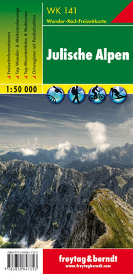 Buy map WK 141 Julian Alps, hiking map 1:50,000