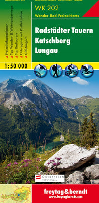 Buy map WK 202 Radstadt Tauern - Katschberg - Lungau, hiking map 1:50,000