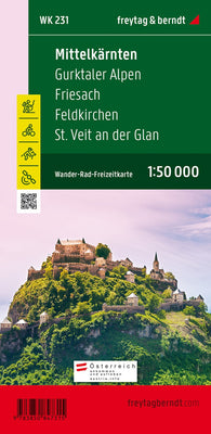 Buy map WK 231 Central Carinthia - Gurktaler Alpen - Friesach - Feldkirchen - St. Veit an der Glan, hiking map 1:50,000