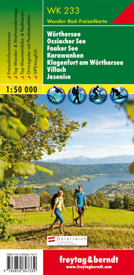 Buy map WK 233 Wörthersee - Ossiacher See - Faaker See - Karawanken - Klagenfurt am Wörthersee - Villach - Jesenice, hiking map 1:50,000