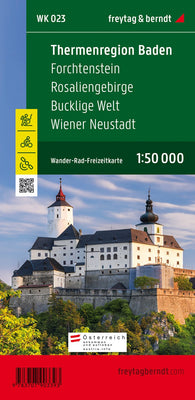 Buy map WK 023 Thermal region Baden - Forchtenstein - Rosaliengebirge - Bunchy World - Wiener Neustadt, hiking map 1:50,000