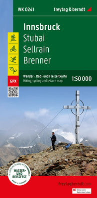 Buy map Innsbruck, hiking, bike and leisure map 1:50,000 WK 241