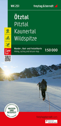 Buy map WK 251 Ötztal - Pitztal - Kaunertal - Wildspitze, hiking map 1:50,000